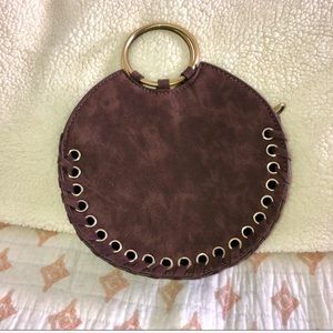 NWOT Anthropologie Circle Bag / Tambourine Purse